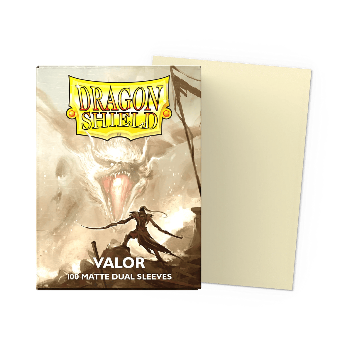 Dragon Shield Standard 100ct Valor Dual Matte Card Sleeves - Arcane Tinmen - 1
