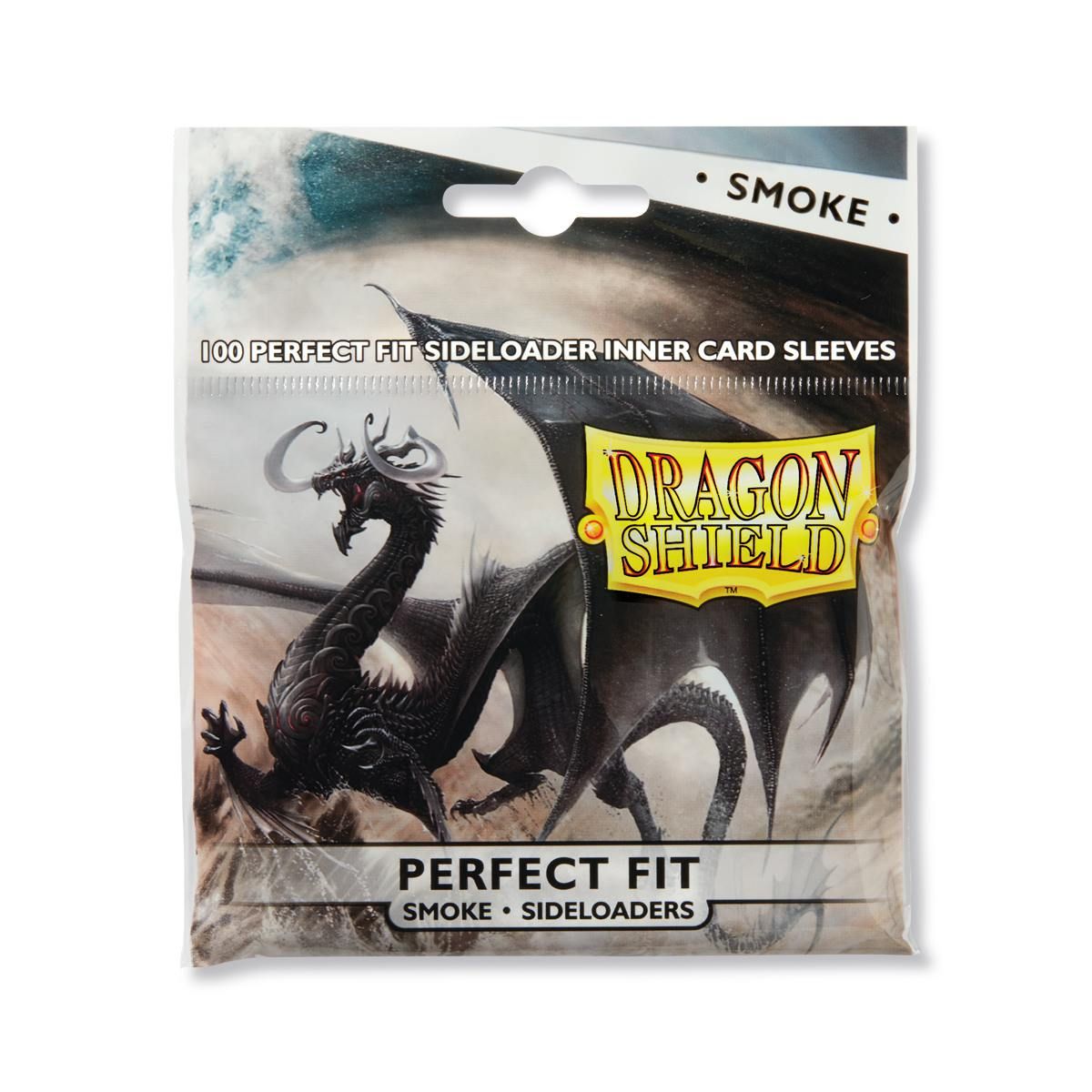 Dragon Shield Standard Size 100ct Inner Sleeves - Perfect Fit Sideloader (Smoke 'Shinon') - Dragon Shield - 2