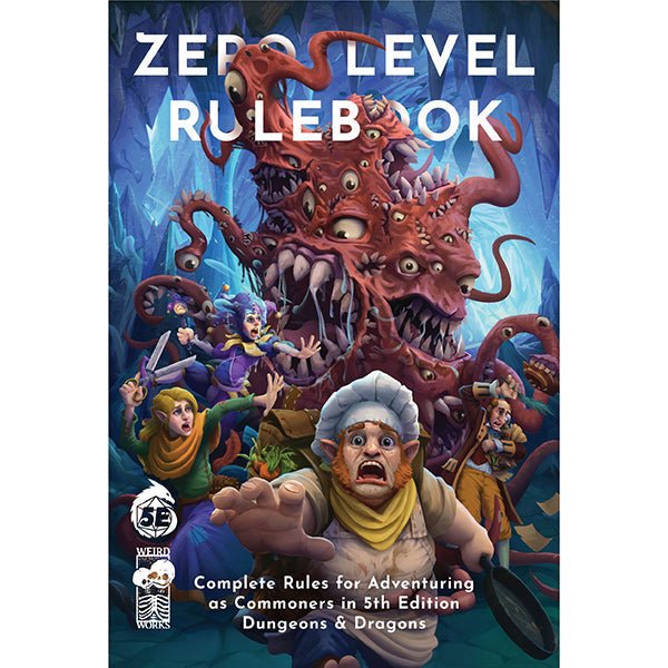 Dungeons and Dragons RPG 5e Zero Level Rulebook - Dungeons & Dragons - 1
