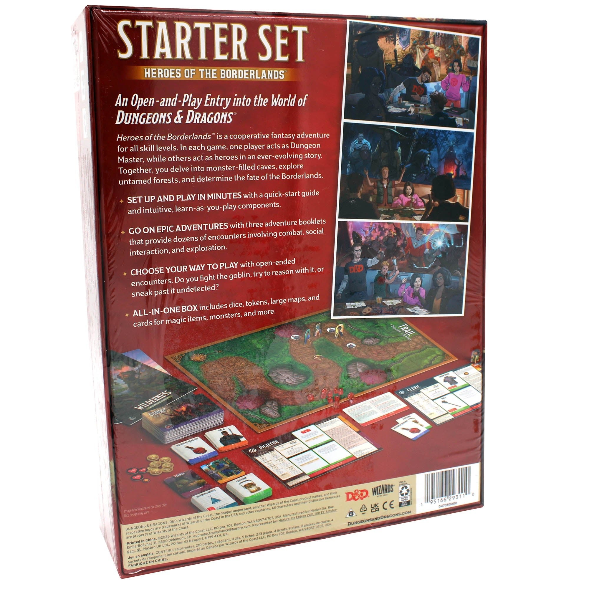 Dungeons & Dragons D&D 5e Starter Set, Heroes of the Borderlands - Wizards of the Coast - 2