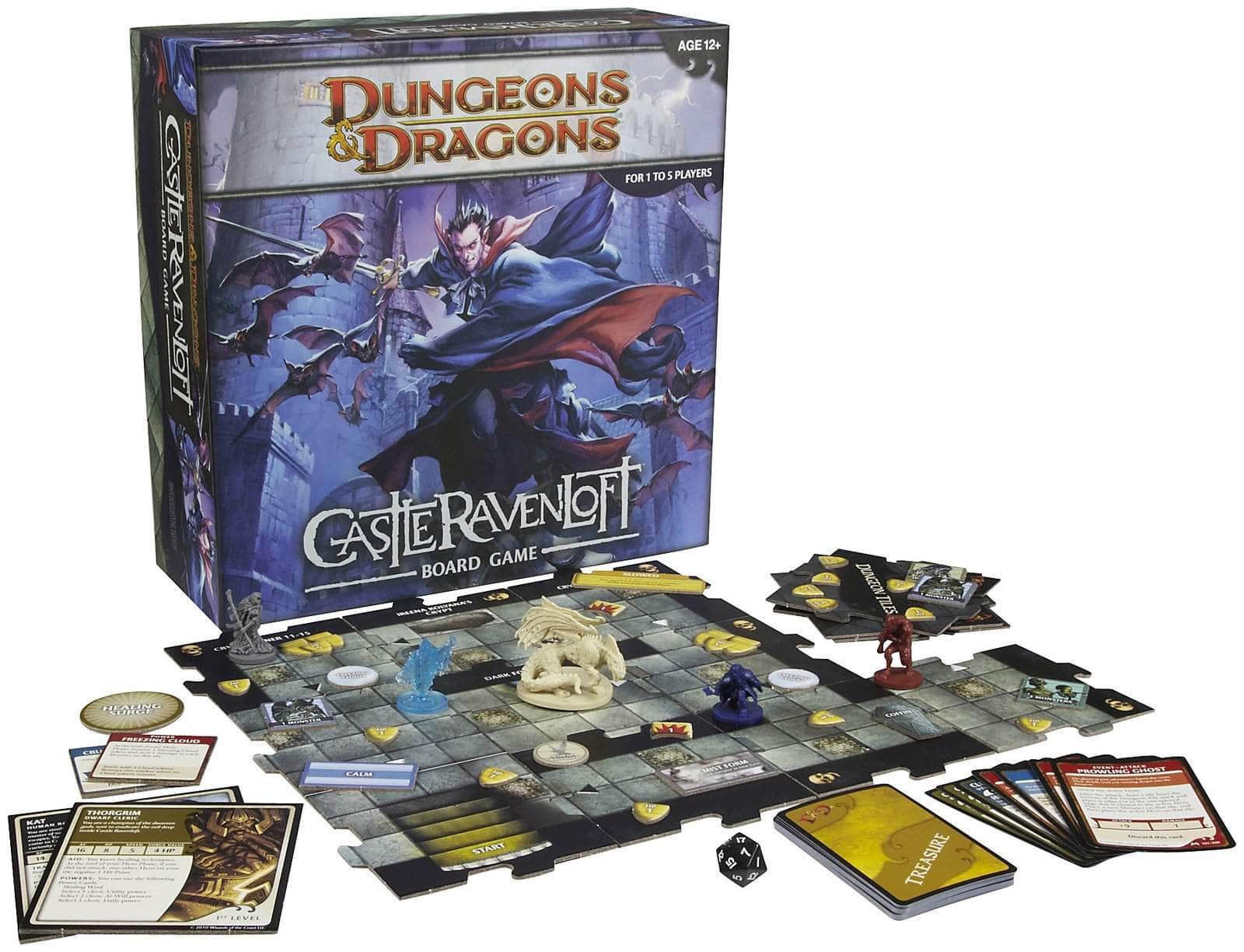 Dungeons & Dragons D&D: Castle Ravenloft Board Game - Wizards of the Coast - 2