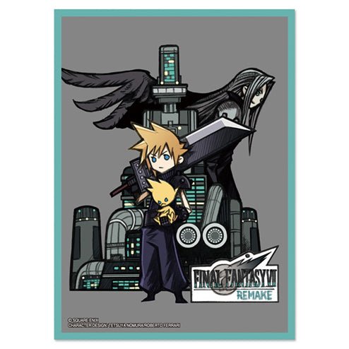 Final Fantasy VII Cloud Card Sleeves [FFCSS - 03], 100ct - Square Enix - 1