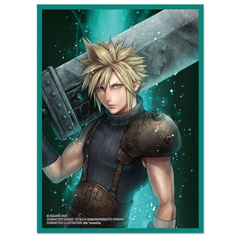 Final Fantasy VII Cloud [FFCSS - 02] Card Sleeves, 100ct - Square Enix - 1