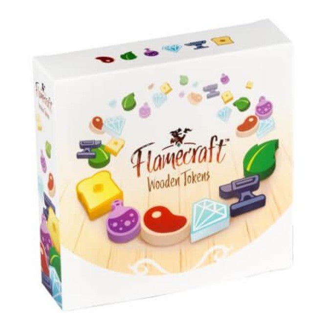 Flamecraft 2nd Edition Wooden Resources Set - Cardboard Alchemy - 1