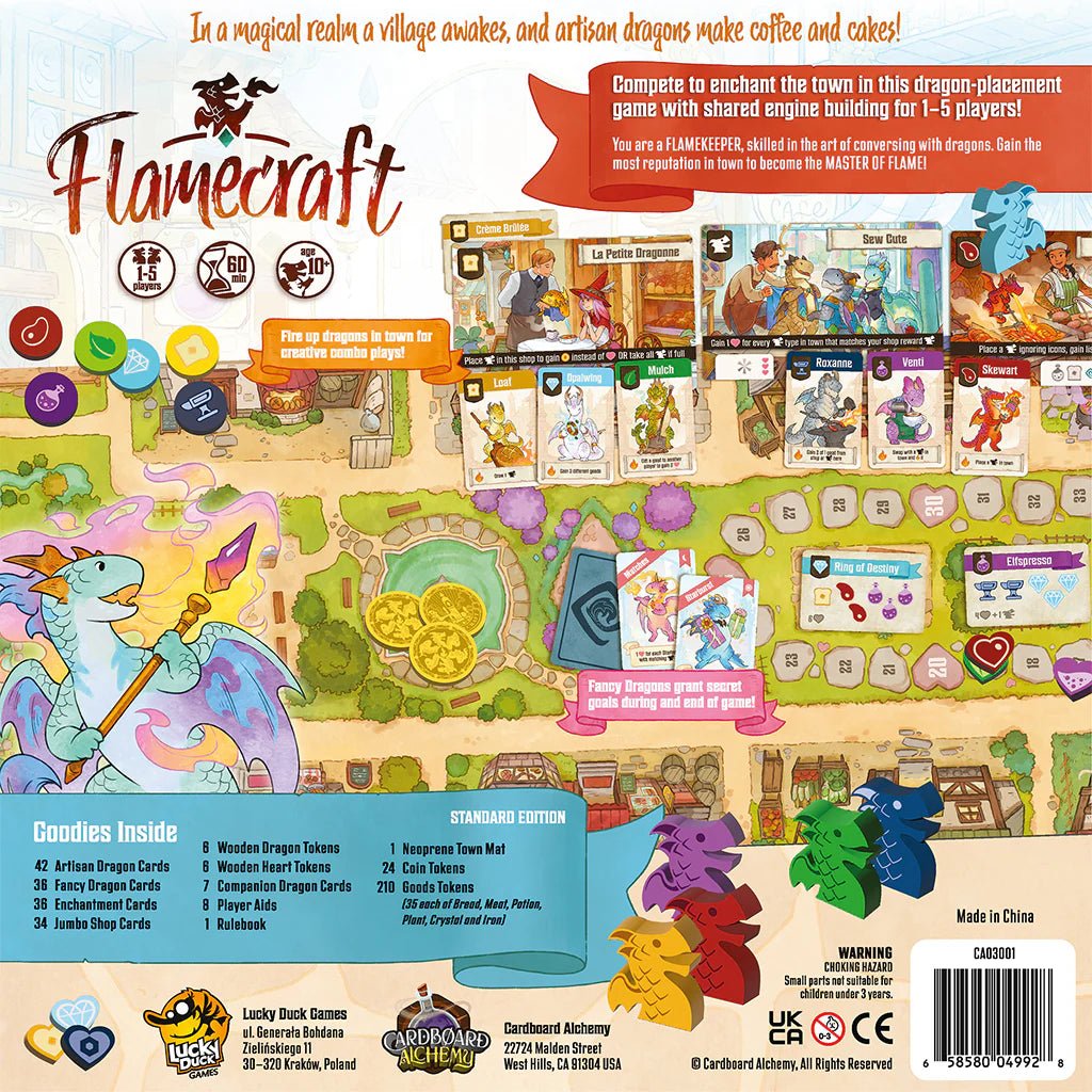 Flamecraft Board Game - Cardboard Alchemy - 2
