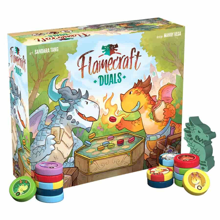 Flamecraft Duals (Standard Edition) Board Game - Cardboard Alchemy - 1