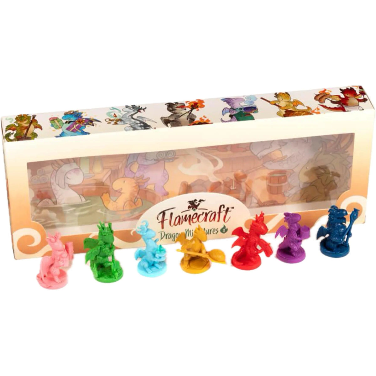Flamecraft Series 2 Dragon Miniatures - Cardboard Alchemy - 1