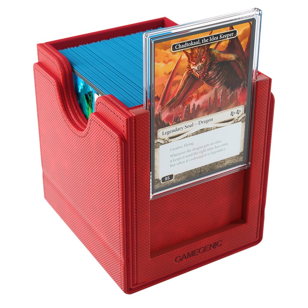 Gamegenic Sidekick Pro 100+ XL Convertible Red Deck Box - Gamegenic - 1