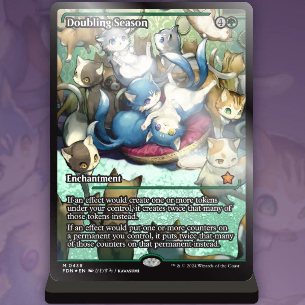 Gatherer's Tavern Magic the Gathering Doubling Season Slab Standee - Gatherer's Tavern - 1