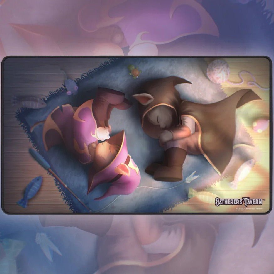 Gatherer's Tavern Resting Rivals Art Playmat - Haiku Pop - 1