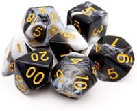 Gemini Dice, Black White - Haxtec - 1