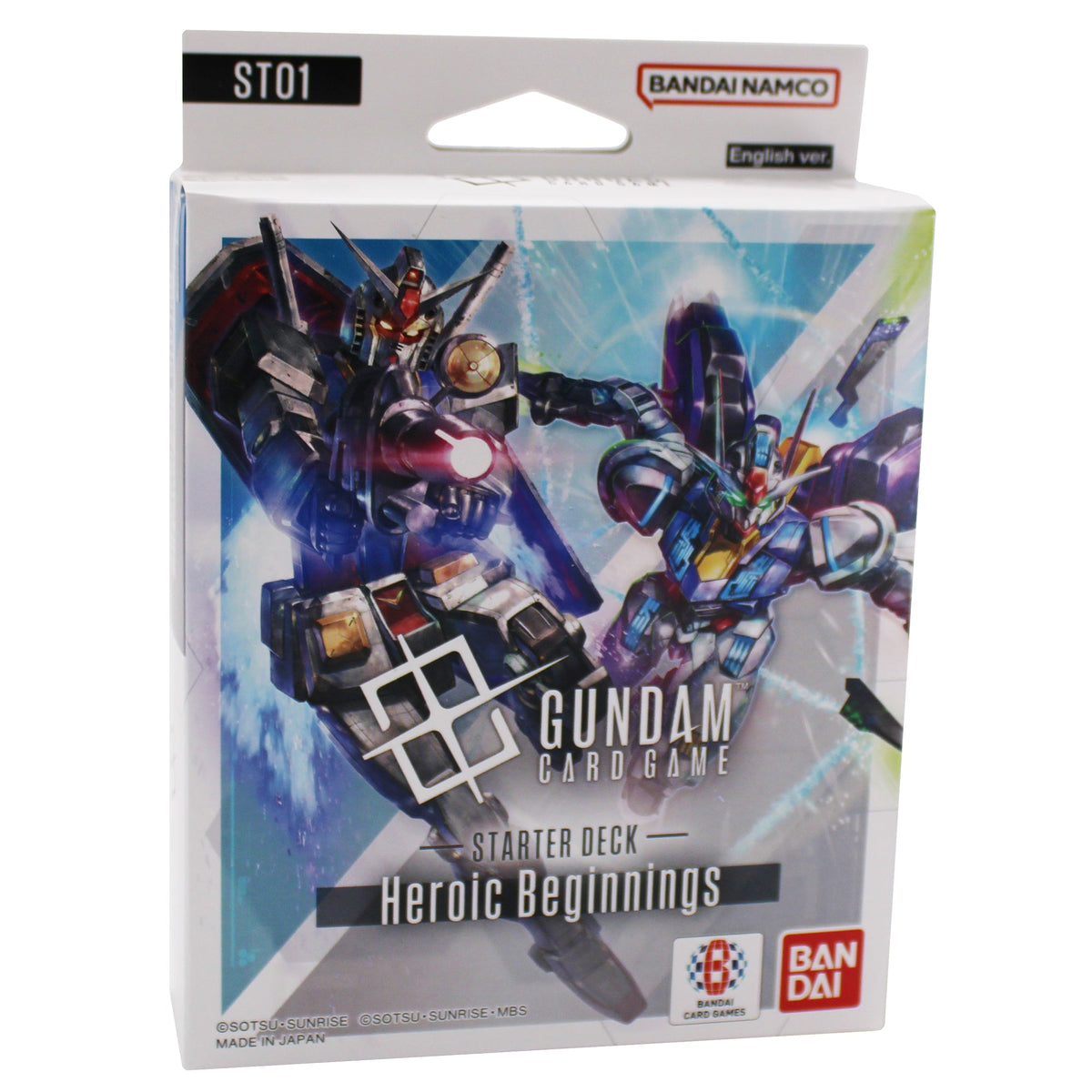 Gundam Card Game 01 Heroic Beginnings Starter Deck [ST01] - Bandai - 1