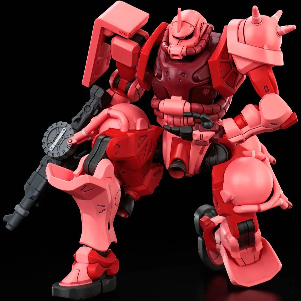 Gundam GQ 11 Char's Zaku High Grade 1/144 Model Kit - Bandai - 3