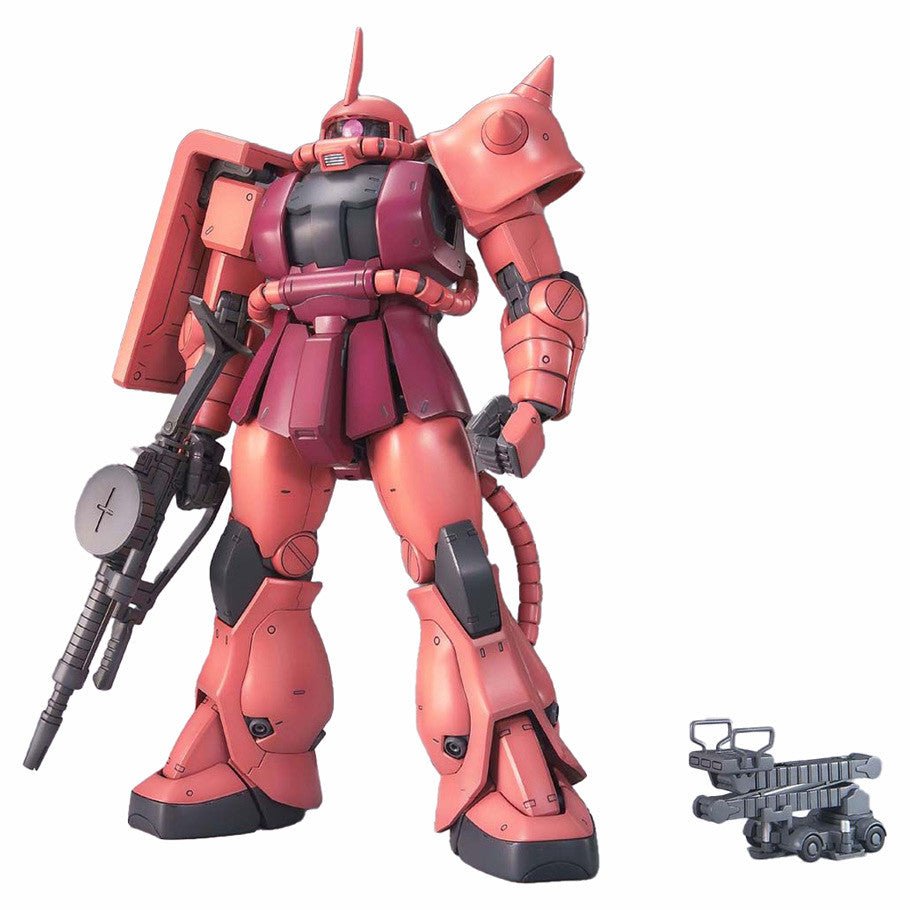 Gundam MS-06s Char's Zaku V2 Master Grade 1/100 Model Kit - Bandai - 1
