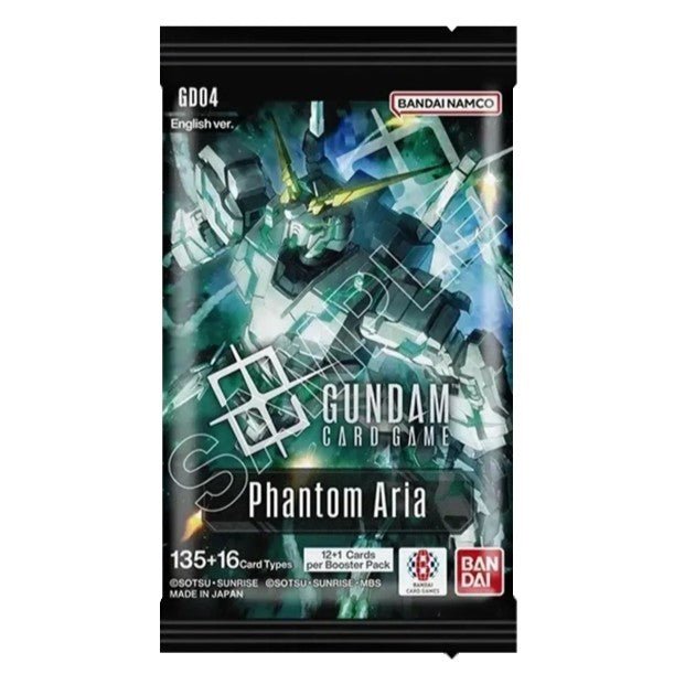 Gundam Trading Card Game Phantom Aria Booster Display Box [GD04] - Bandai - 2