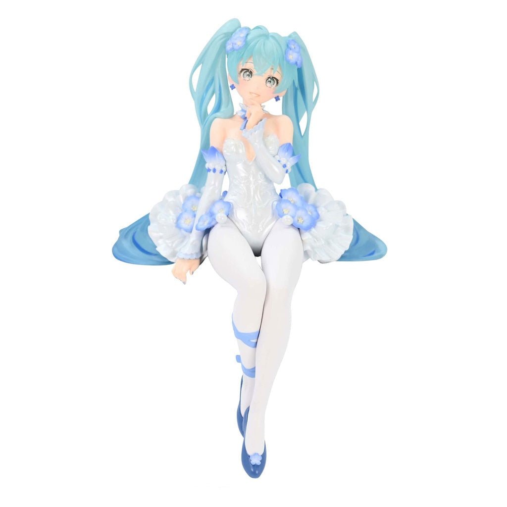 Hatsune Miku Flower Fairy Nemophila Noodle Stopper Anime Figure - FuRyu - 1