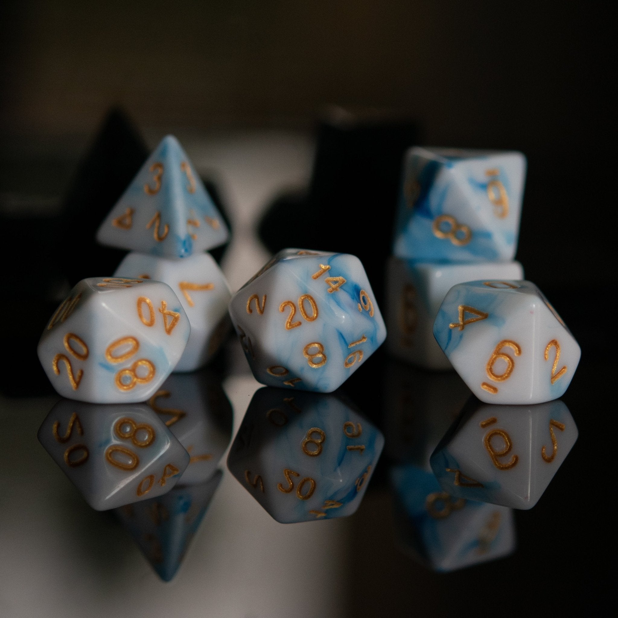 Heaven's Gate Acrylic Dice Set - Misty Mountain Gaming - 2