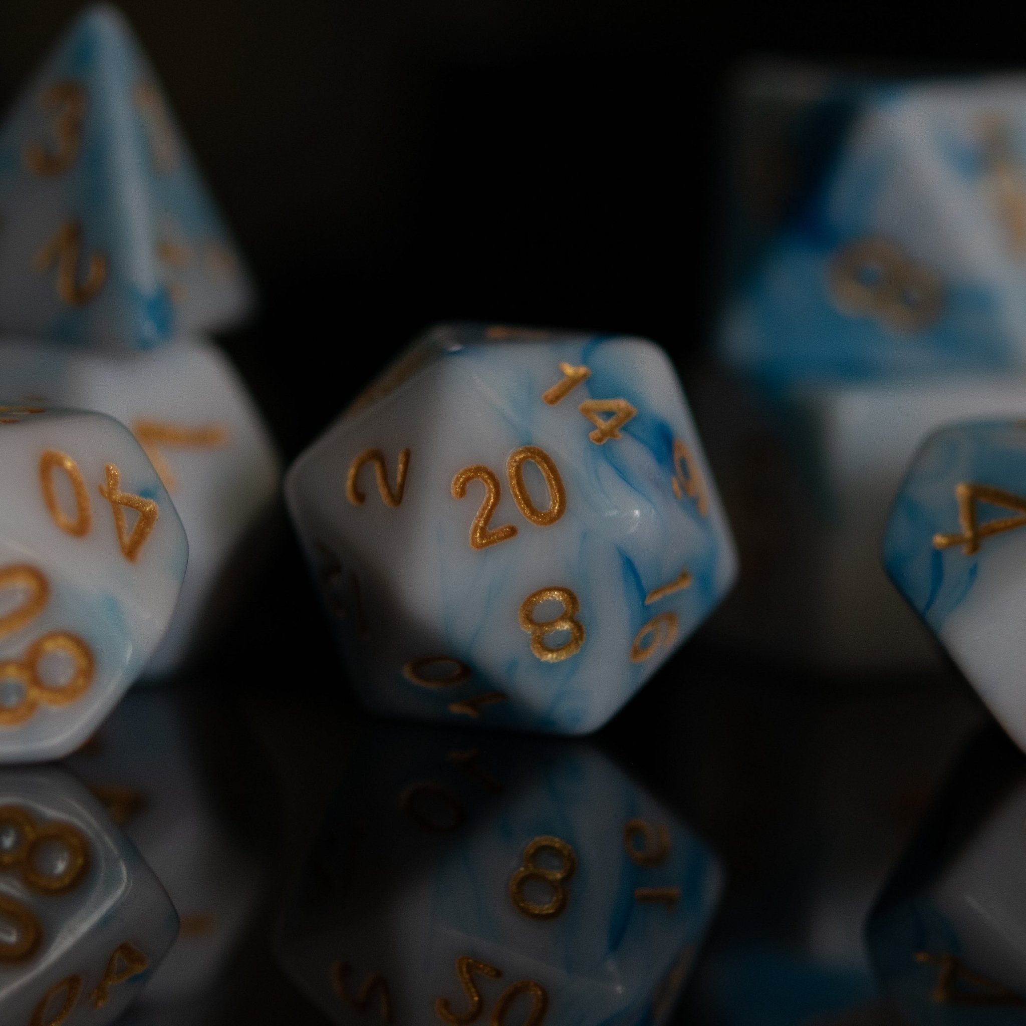 Heaven's Gate Acrylic Dice Set - Misty Mountain Gaming - 1