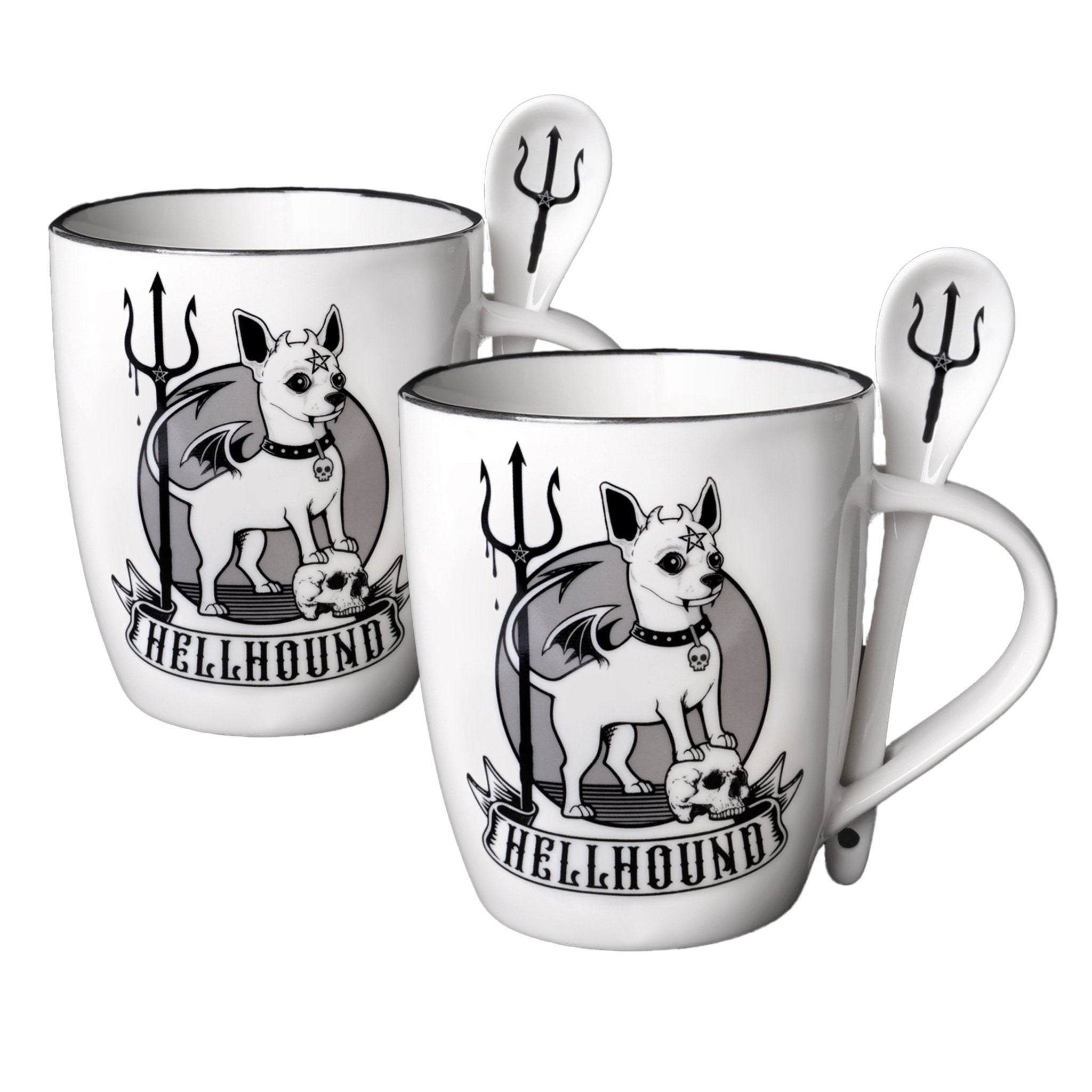 Hellhound Mug and Spoon Set - Alchemy of England - 1