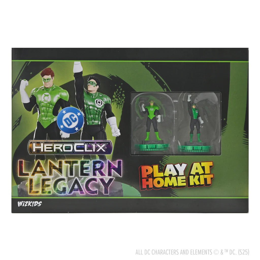 HeroClix DC Lantern Legacy Play at Home Kit Figure Game - Wizkids - 1