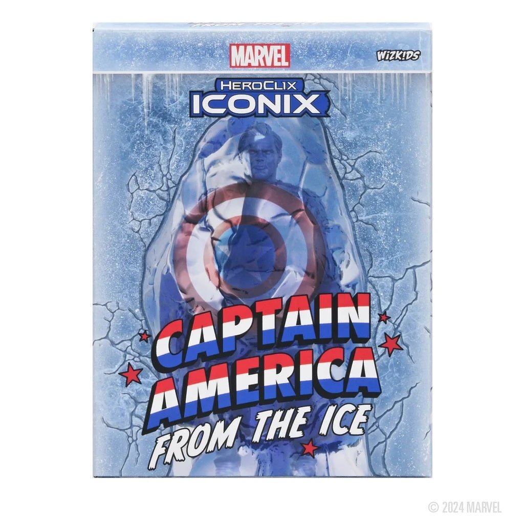 HeroClix Iconix Marvel Captain America from the Ice - Wizkids - 1