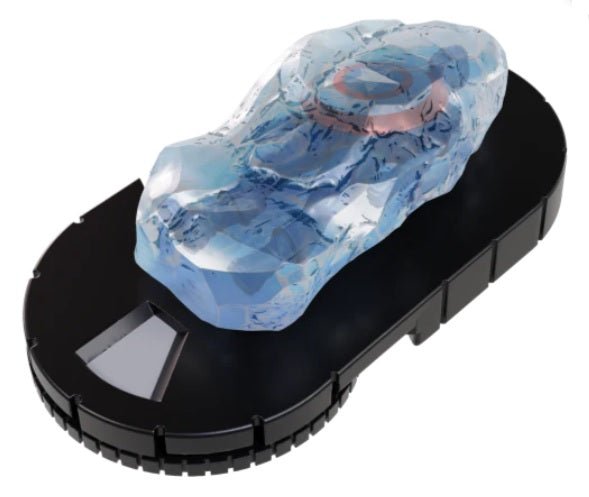 HeroClix Iconix Marvel Captain America from the Ice - Wizkids - 3