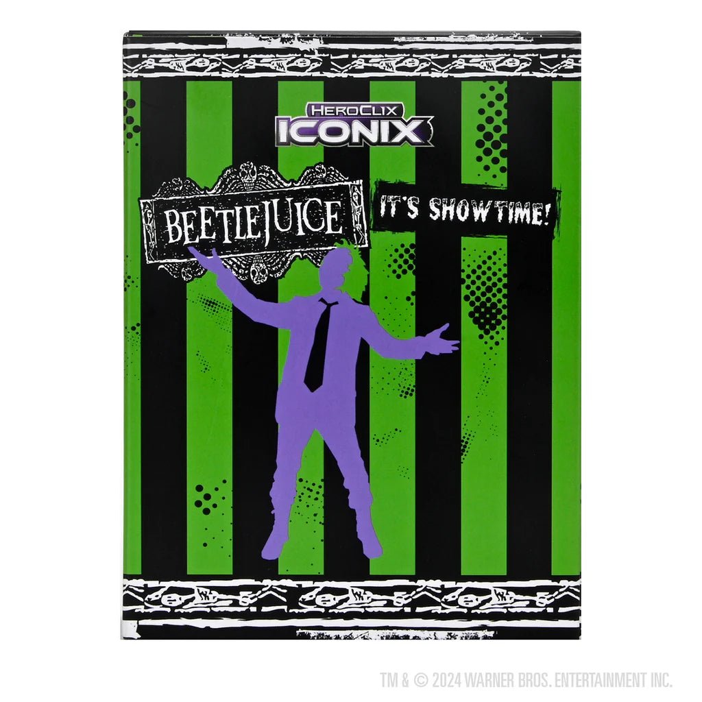 HeroClix Iconix WB Beetlejuice It's Showtime Figure - Wizkids - 1