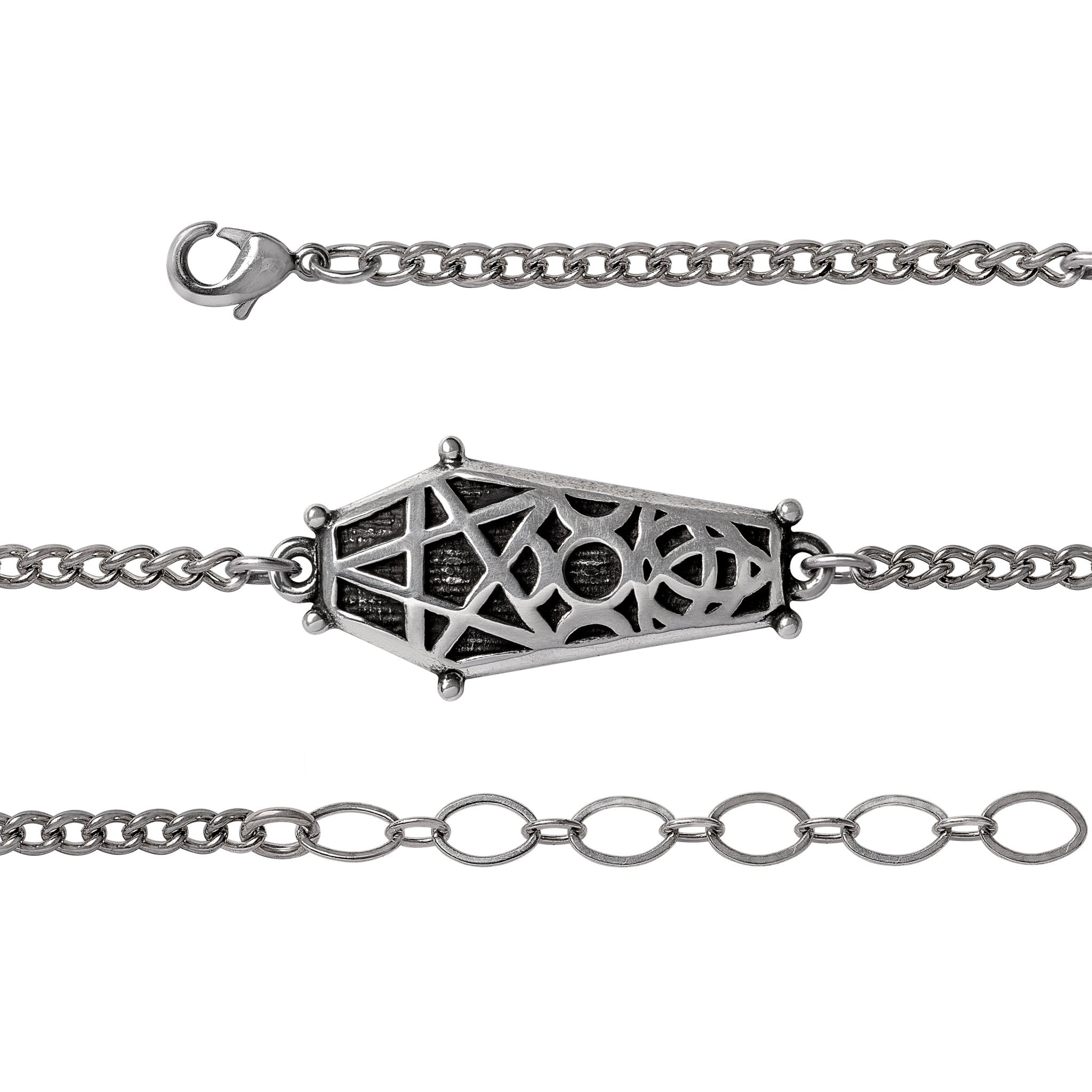 Hex Coffin Bracelet - Wrist Chain - Alchemy of England - 2