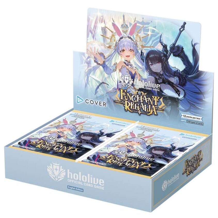 Hololive OCG Enchant Regalia Booster Box Display - Bushiroad - 1