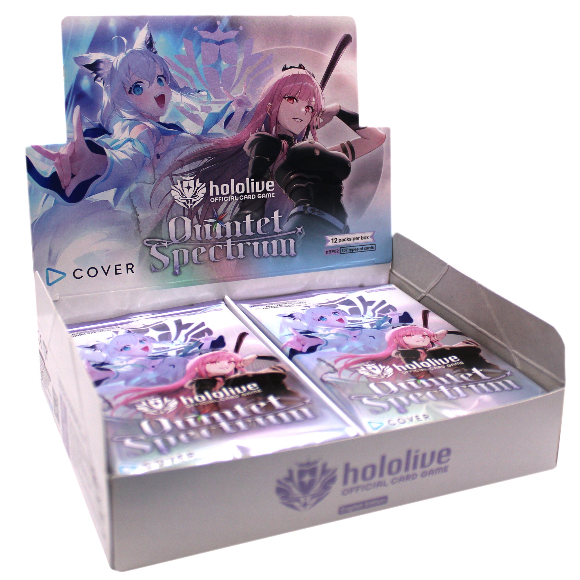 Hololive OCG Quintet Spectrum Booster Display Box - Bushiroad - 1