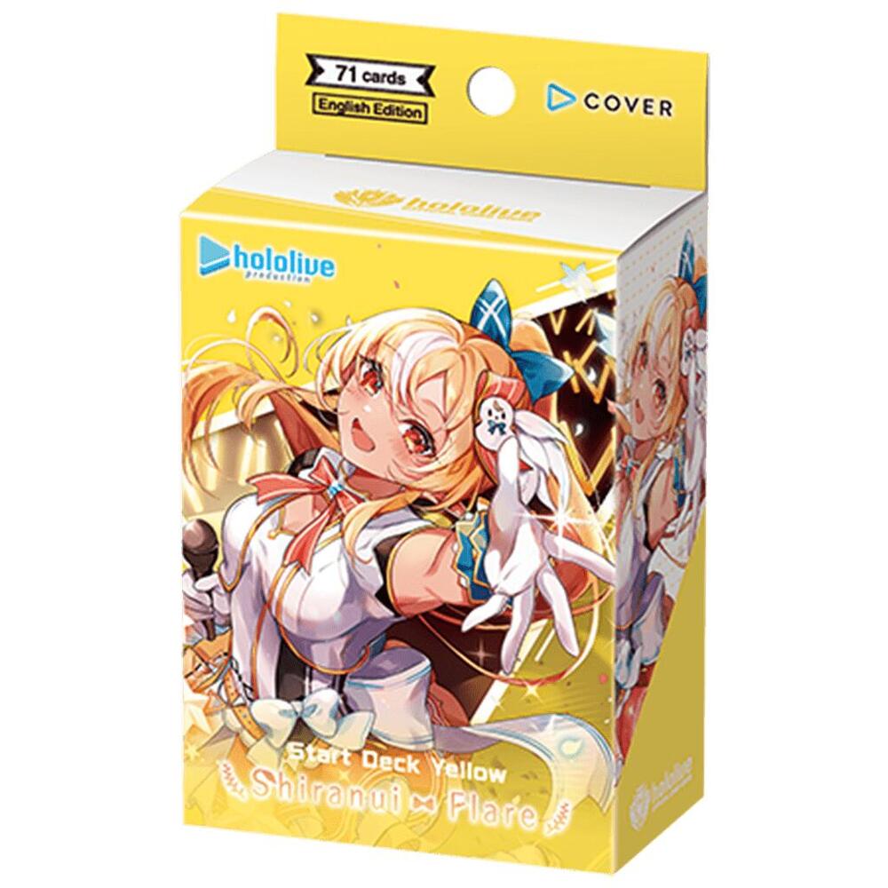 Hololive OCG Shiranui Flare Yellow Start Deck - Bushiroad - 1