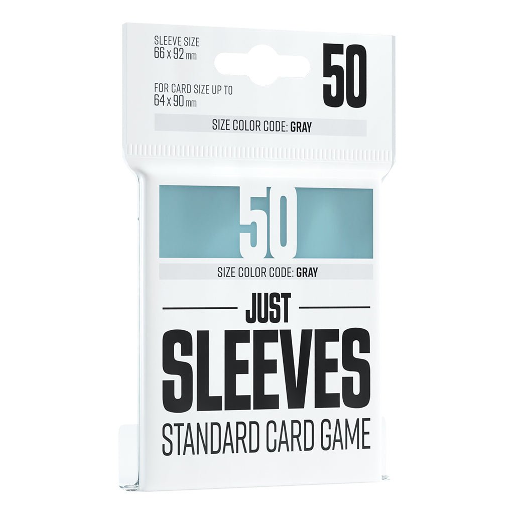 Just Sleeves Standard Card Game Clear - Just Sleeves - 1