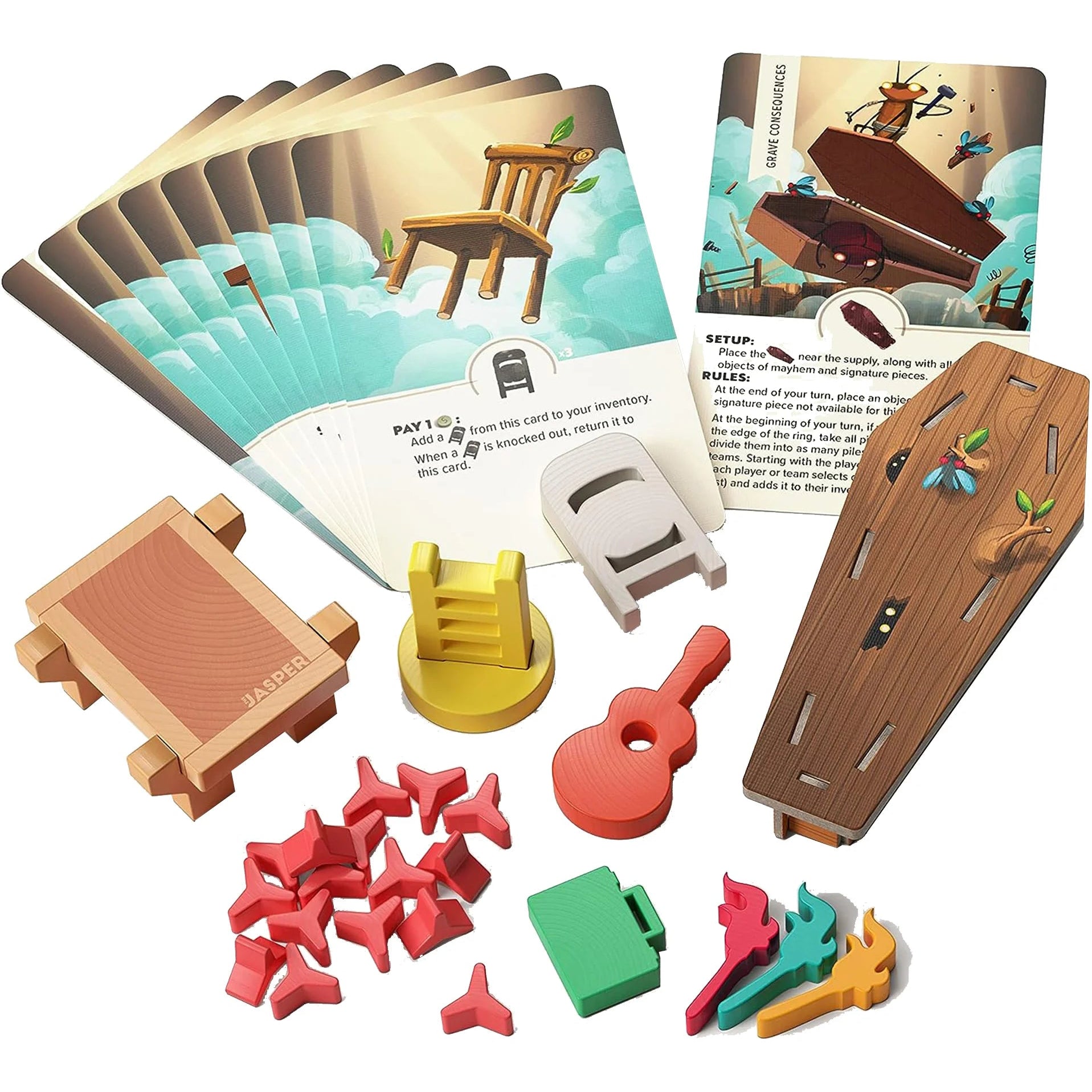 Kabuto Sumo Total Mayhem Board Game - Haiku Pop - 2