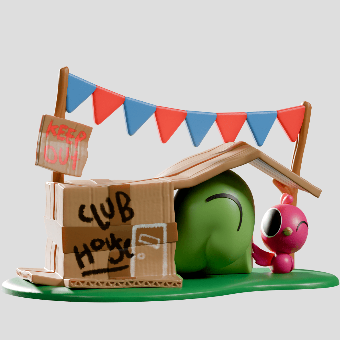 Kaleidos Box Turtle and Bird Figure (Blind Box) - Kaleidos - 2