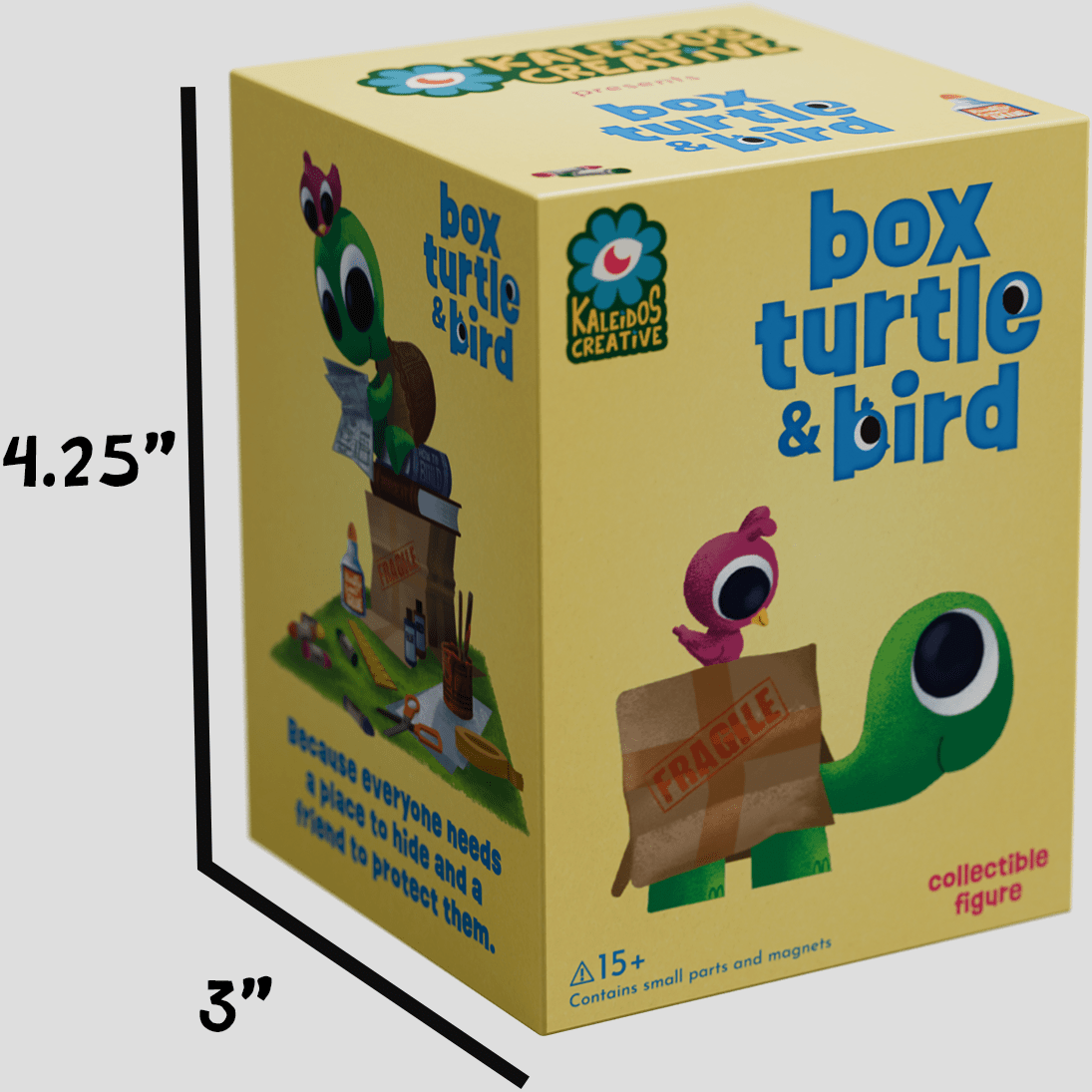 Kaleidos Box Turtle and Bird Figure (Blind Box) - Kaleidos - 4