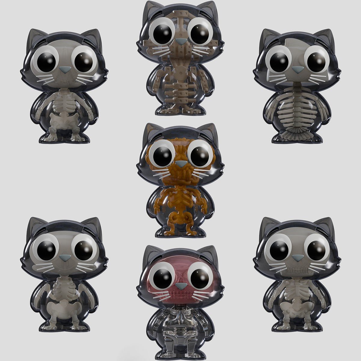 Kaleidos Catscans Bare Bones Figure (Blind Box) - Kaleidos - 4