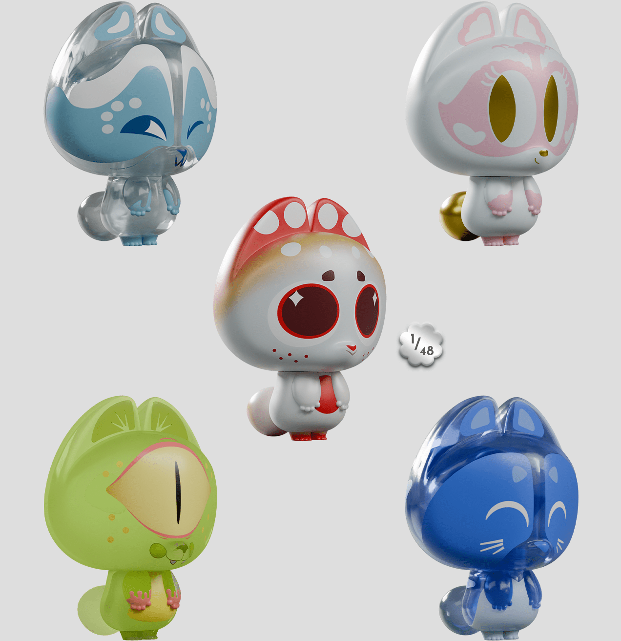 Kaleidos Creative Dump Figure (Blind Box) - Kaleidos - 3