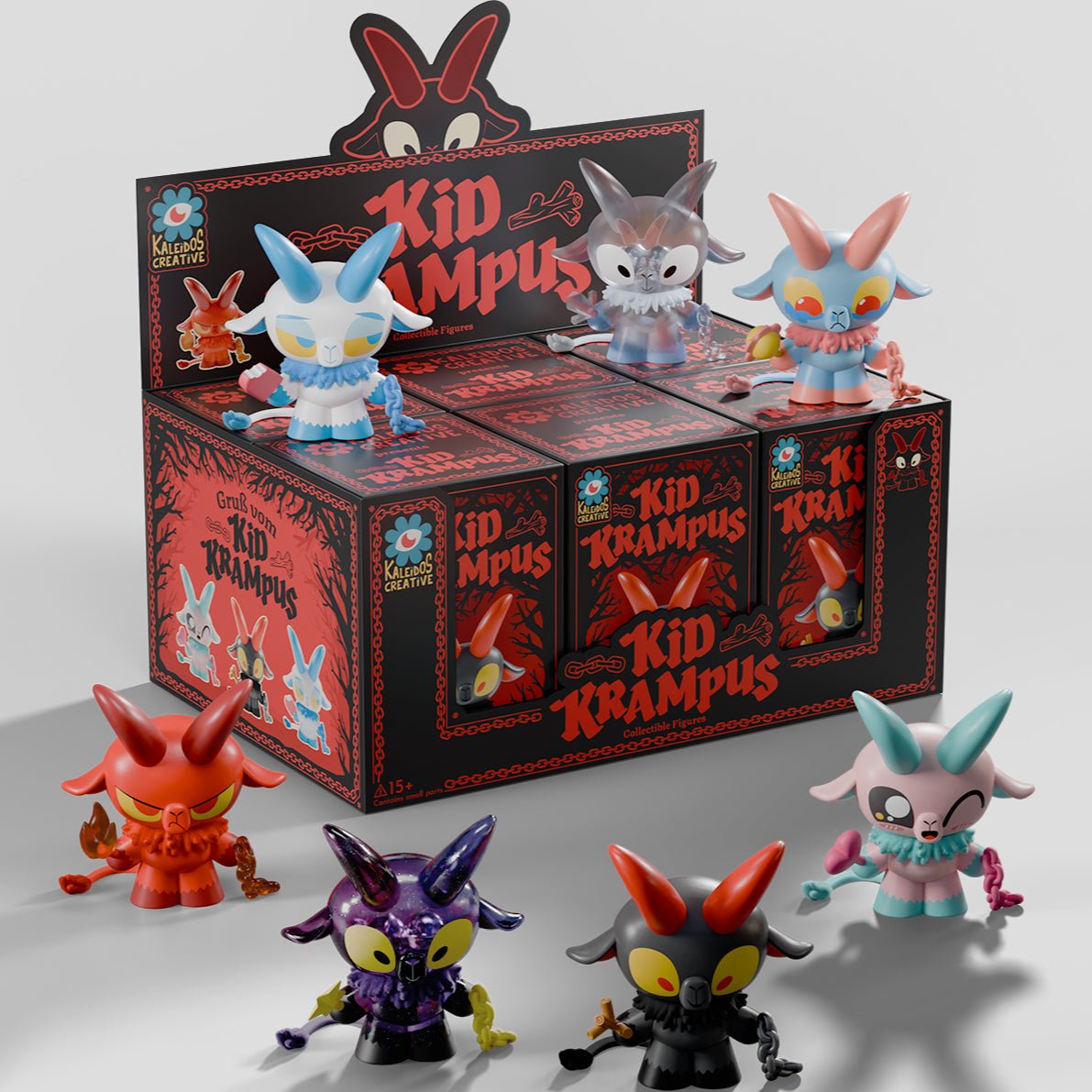 Kaleidos Kid Krampus Figure (Blind Box) - Kaleidos - 1