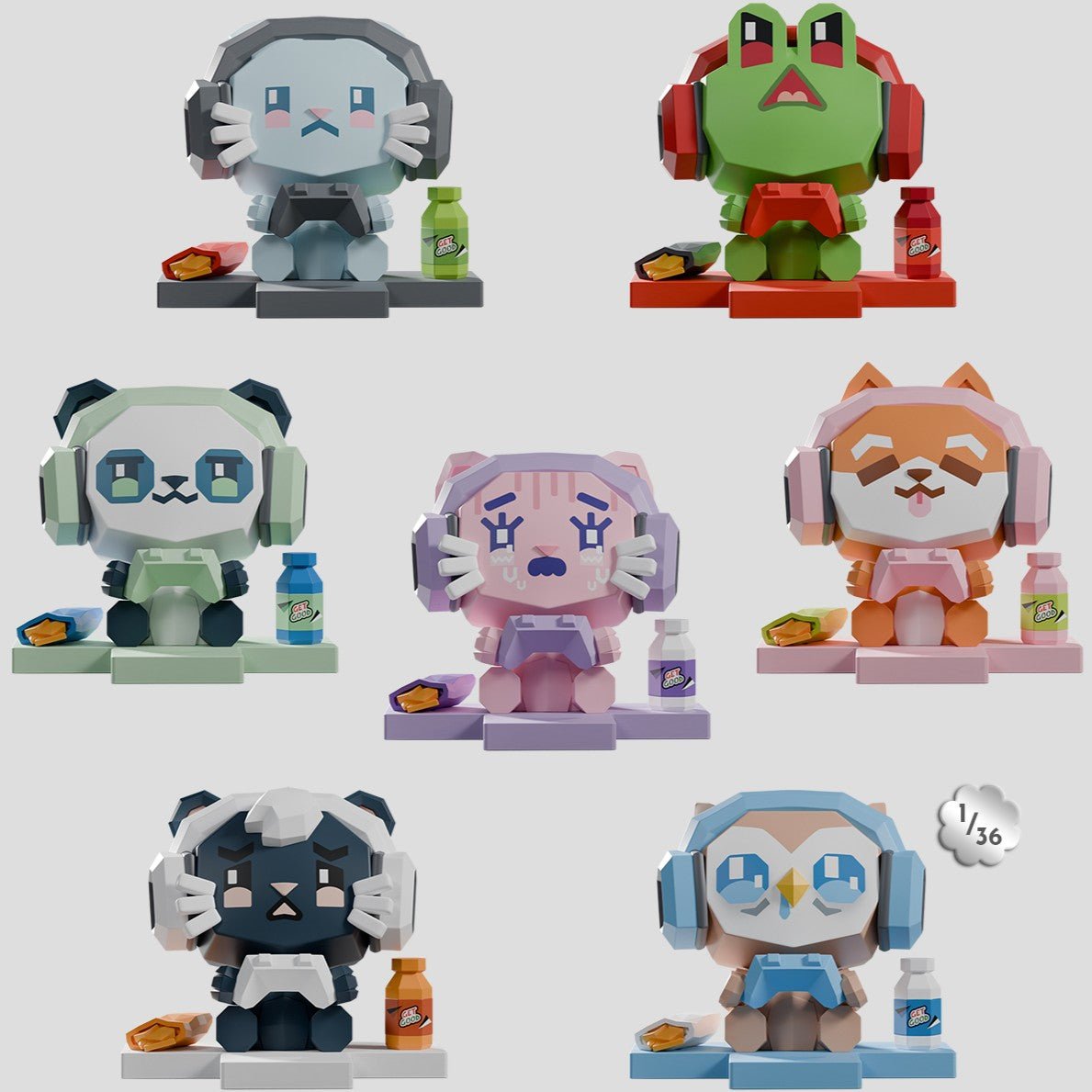 Kaleidos Mega - Mini Arcade Figure (Blind Box) - Kaleidos - 3