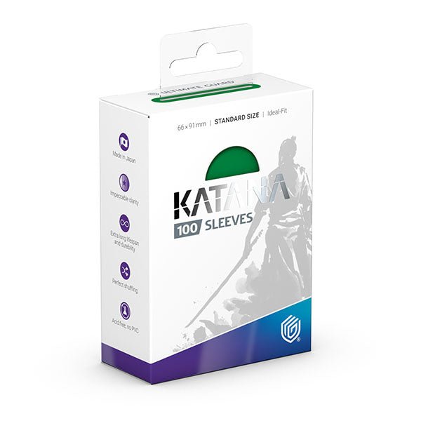 Katana Card Sleeves Standard Size, Jade Garden (100) - Ultimate Guard - 2