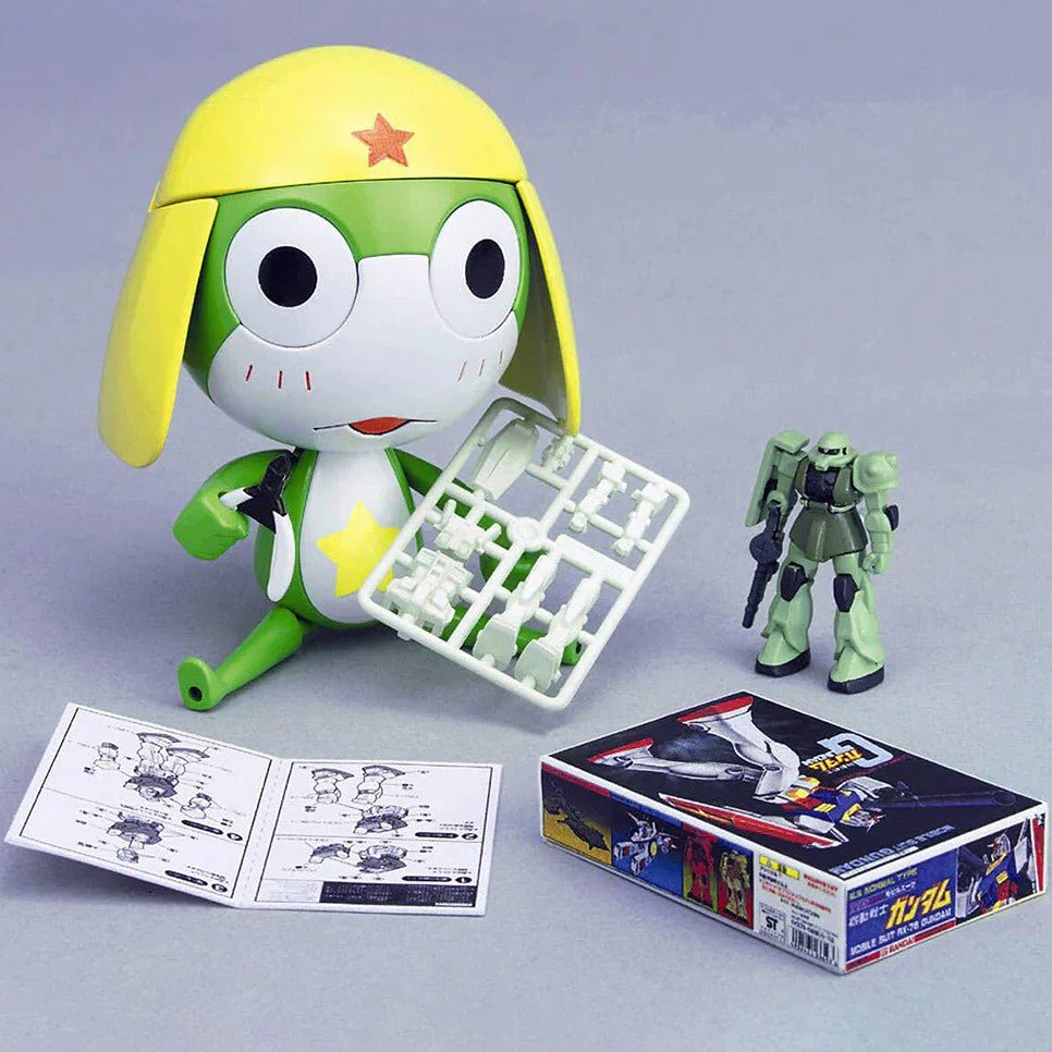 Keroro Gunso Plamo Collection 07 Chibi-Kero Childhood Model Kit - Bandai Namco - 1