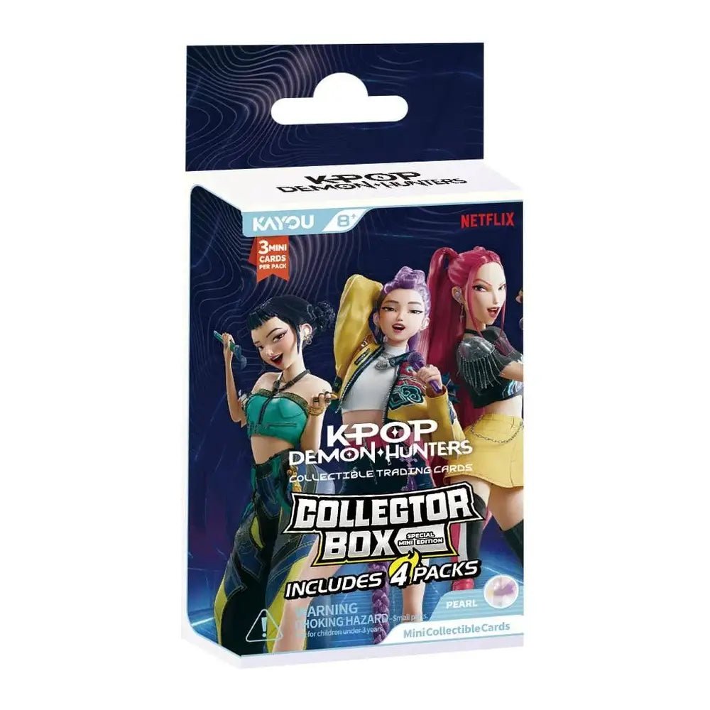 KPop Demon Hunters Collectible Cards: Special Mini Edition-Collector Box (4 packs) - KAYOU - 1