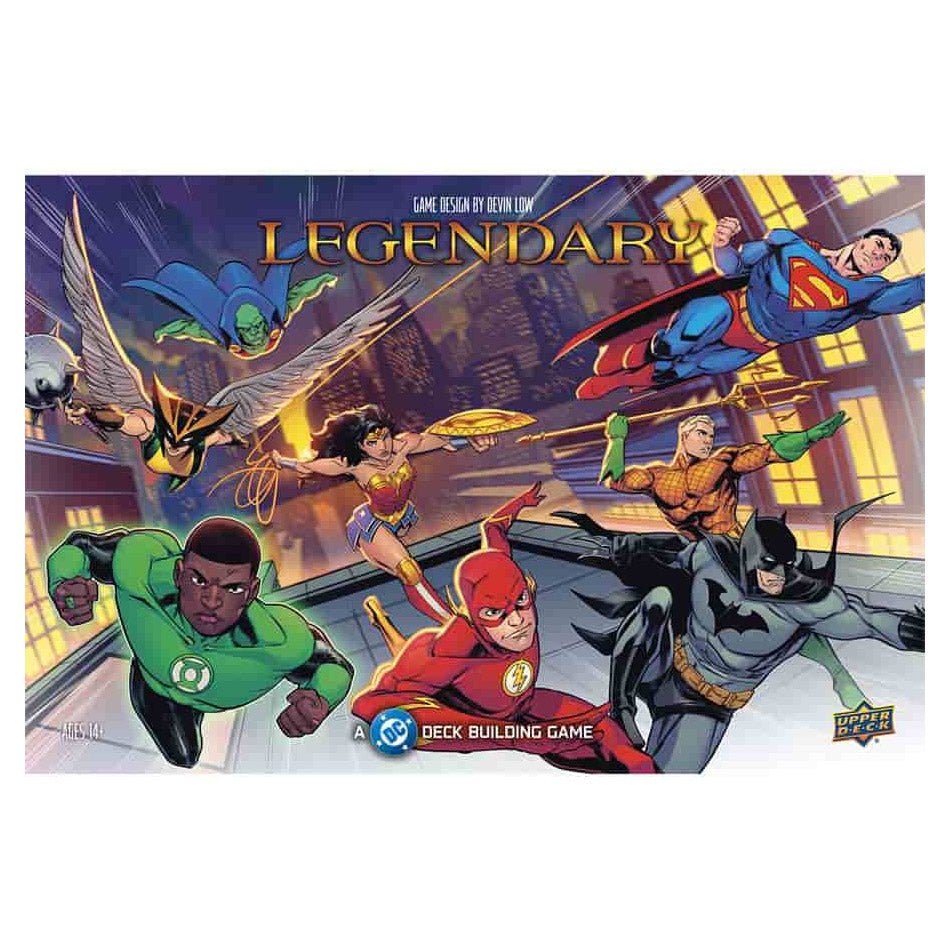 Legendary DC Comic Core Set Deck Building Board Game - Upper Deck - 1