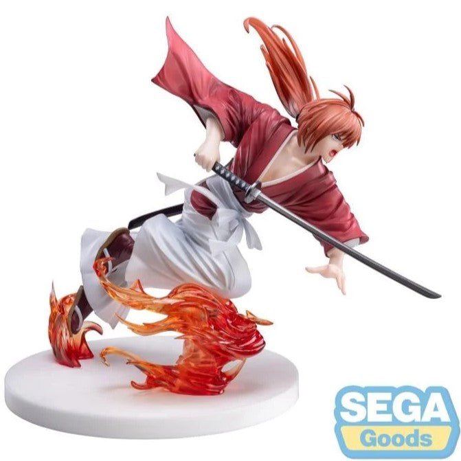 Luminasta TV Anime Rurouni Kenshin Kenshin Himura Anime Figure - SEGA - 4