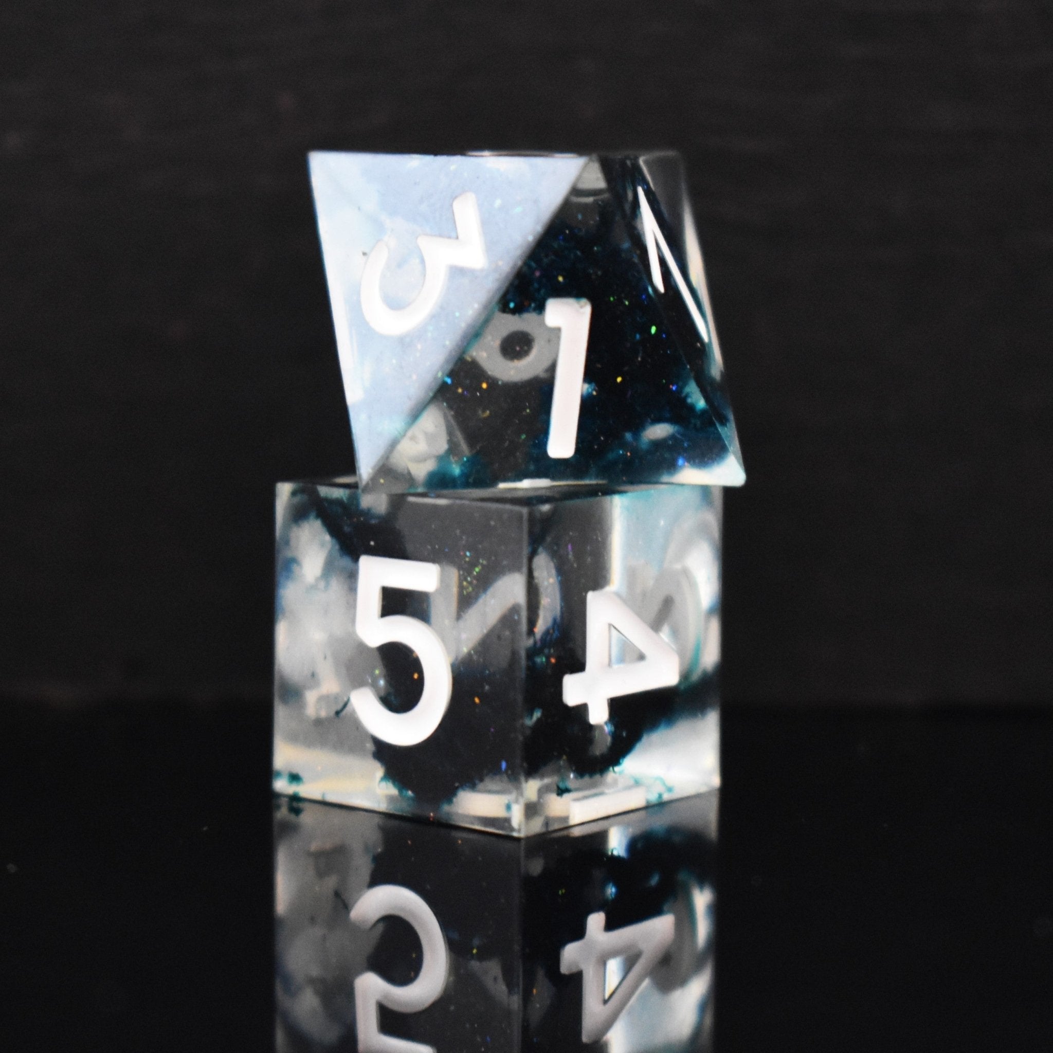 Maelstrom Sharp - Edged Resin Dice Set - Misty Mountain Gaming - 4