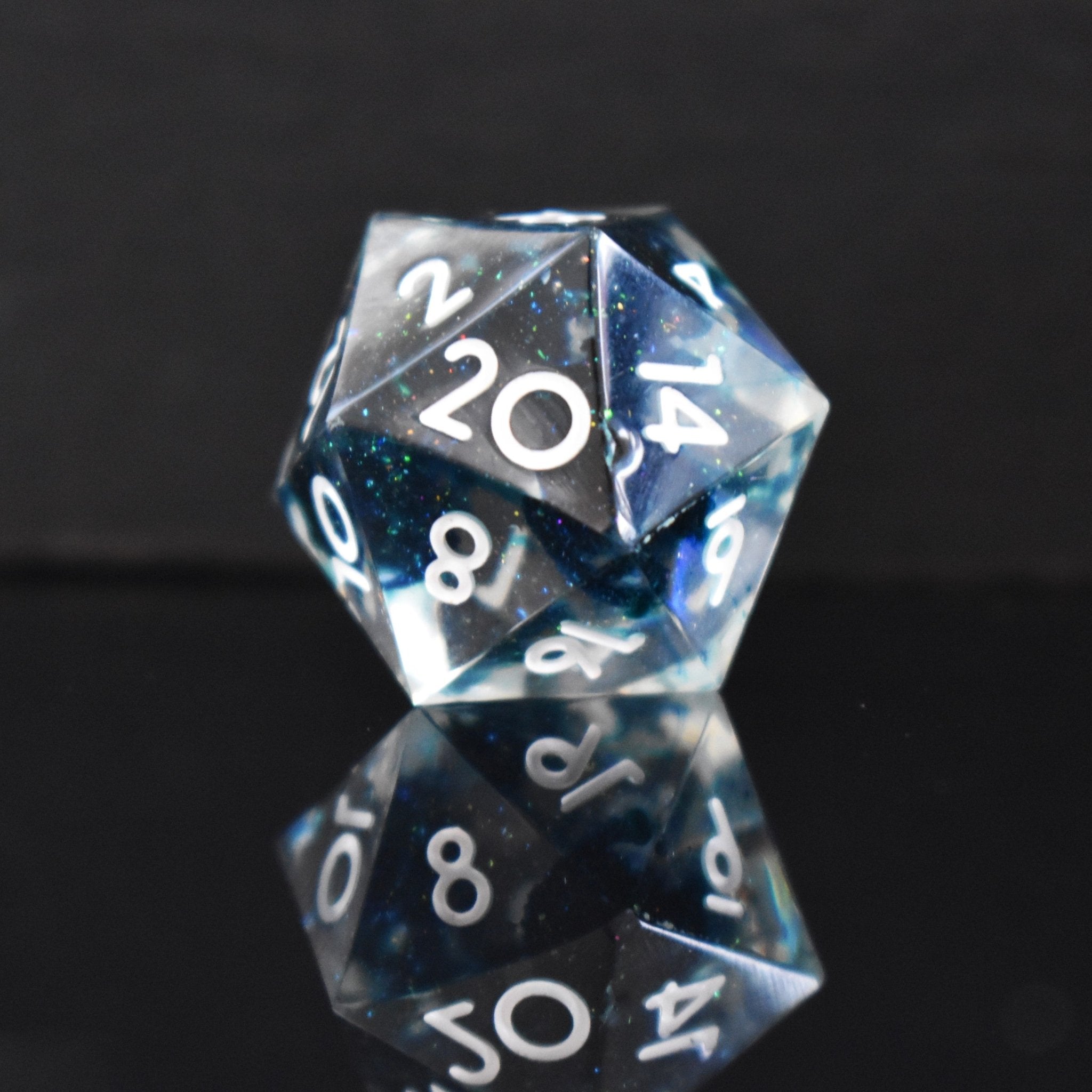 Maelstrom Sharp - Edged Resin Dice Set - Misty Mountain Gaming - 6