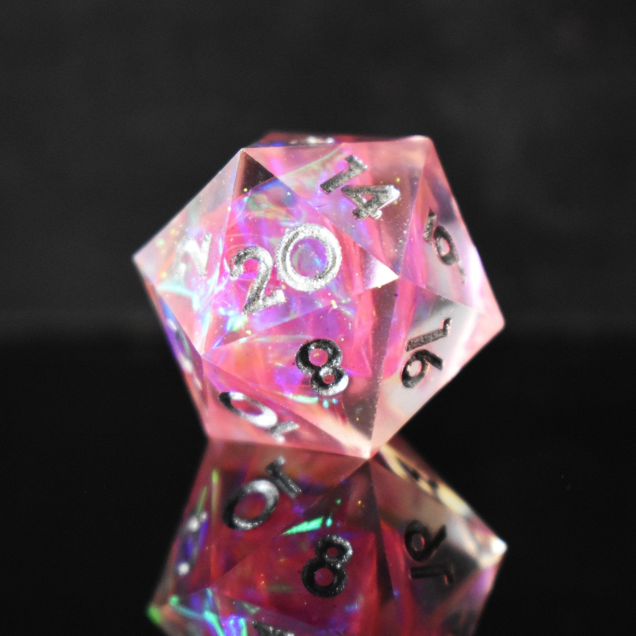 Mage Armor Sharp - Edged Resin Dice Set - Misty Mountain Gaming - 4