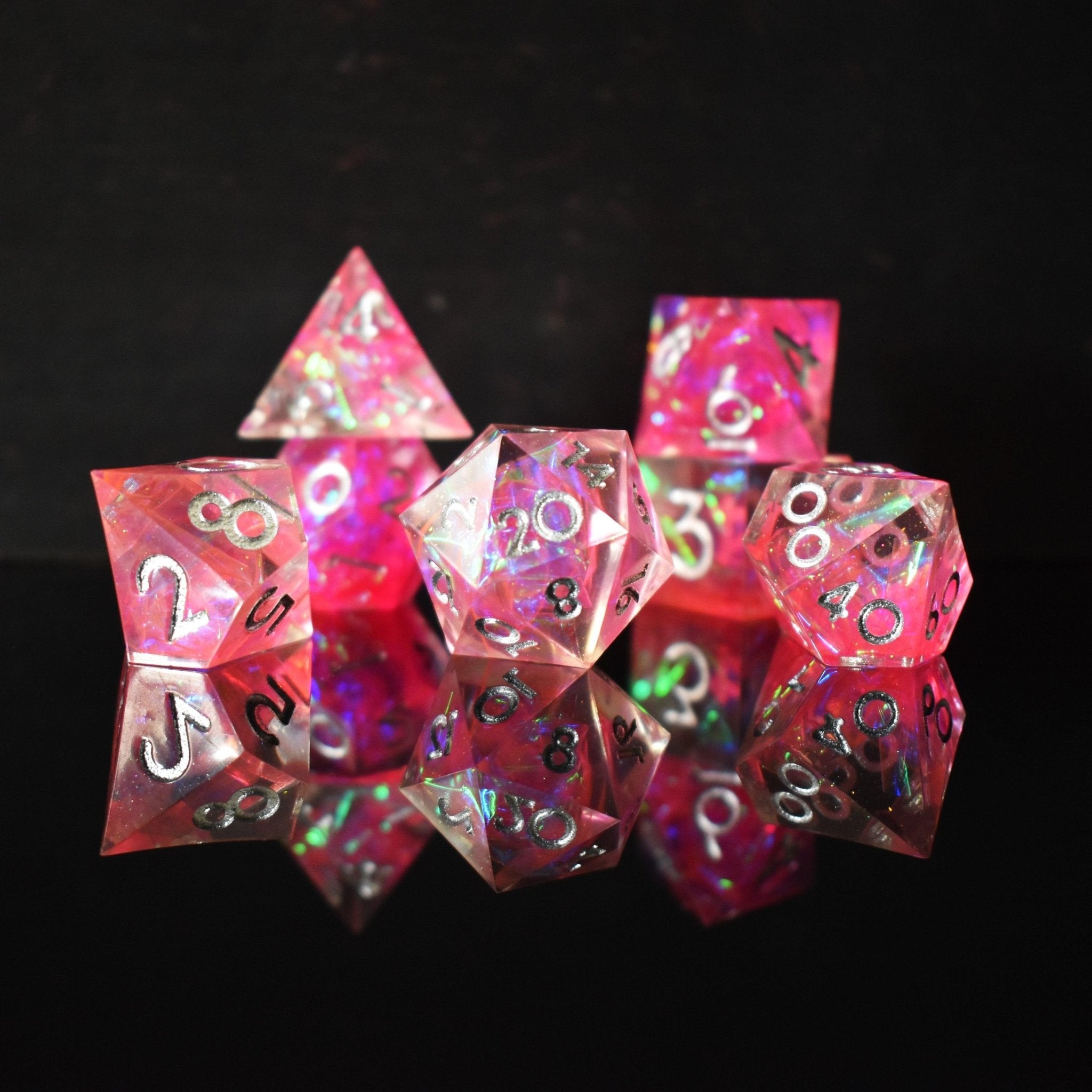 Mage Armor Sharp - Edged Resin Dice Set - Misty Mountain Gaming - 1