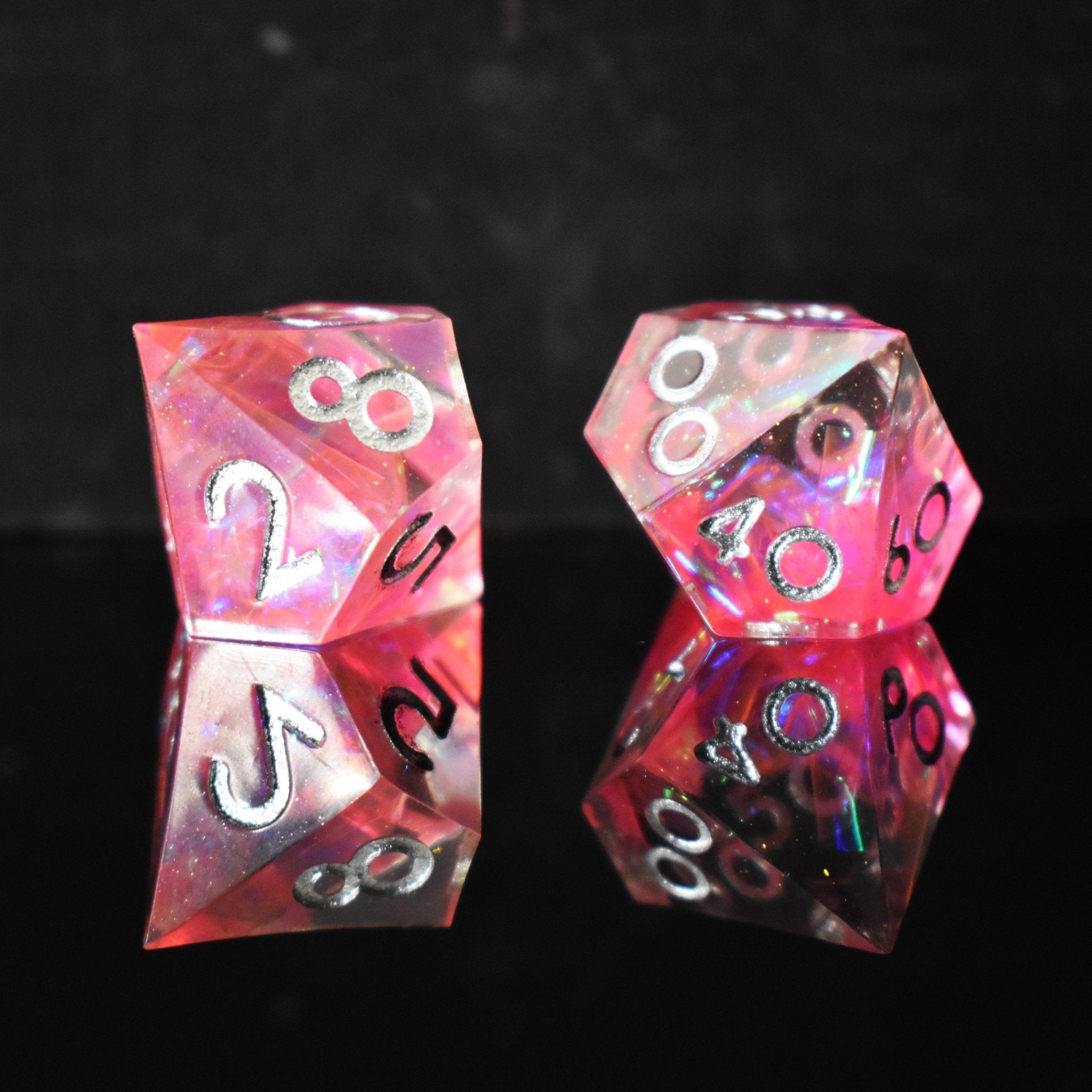 Mage Armor Sharp - Edged Resin Dice Set - Misty Mountain Gaming - 3