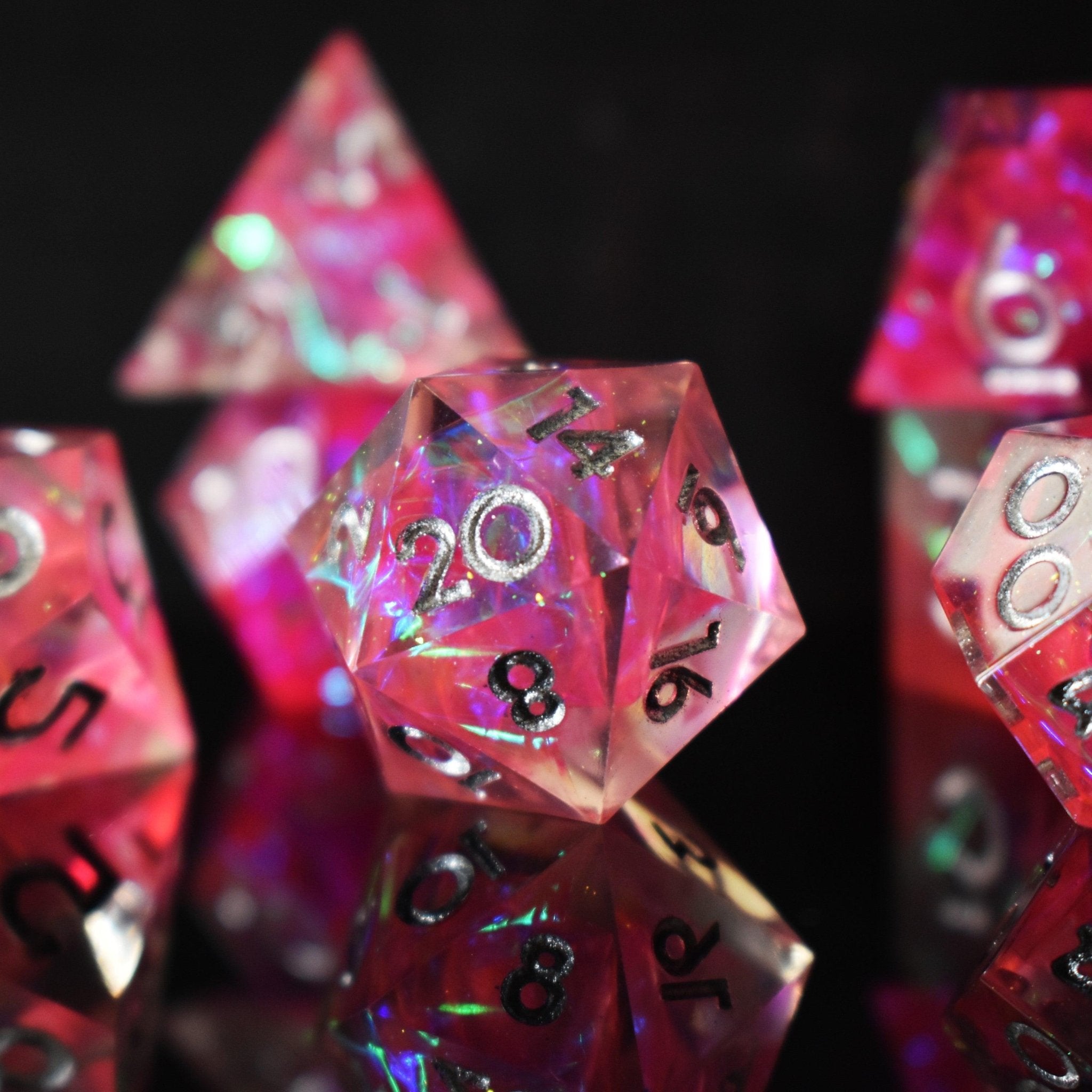 Mage Armor Sharp - Edged Resin Dice Set - Misty Mountain Gaming - 2